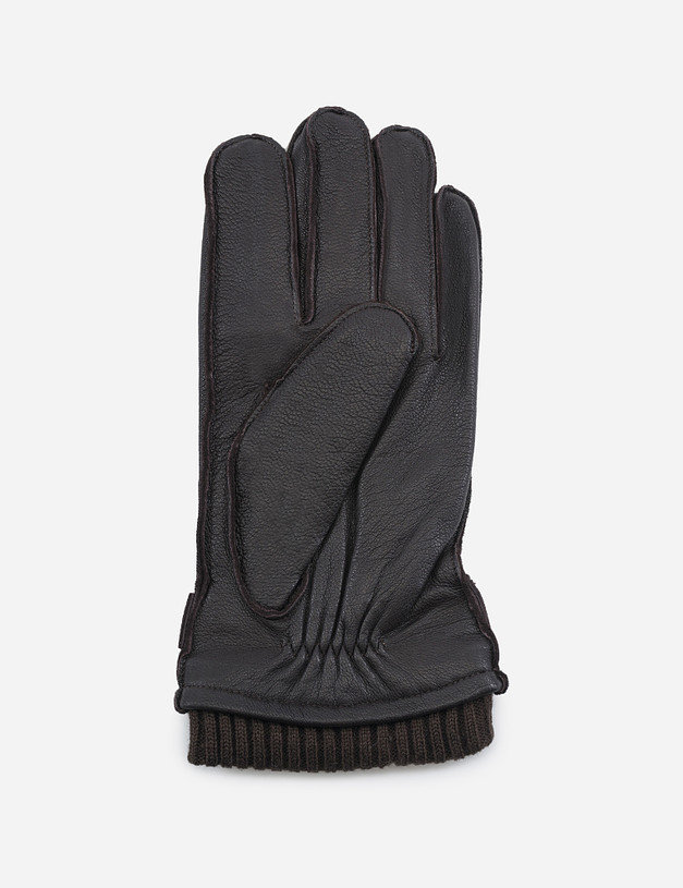 Коричневые мужские перчатки MASCOTTE 717-0216-0109 | ракурс 2