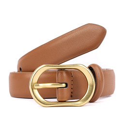 DO-41RWC-021 Ремень жен. кож.спилок/кож.спилок рыж, Zenden