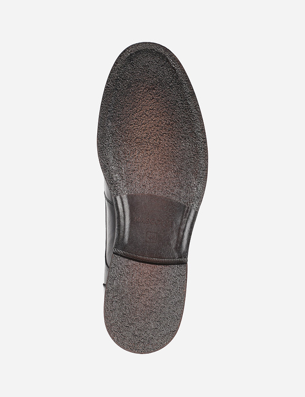 Черные мужские туфли MASCOTTE 58-121311-0102 | ракурс 6