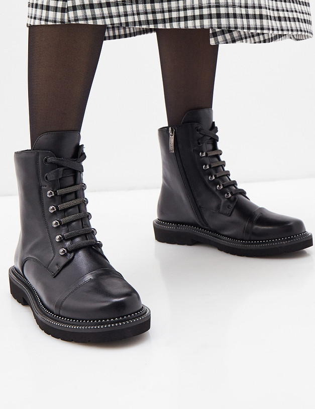Черные женские ботинки MASCOTTE 99-020521-0102 | ракурс 1