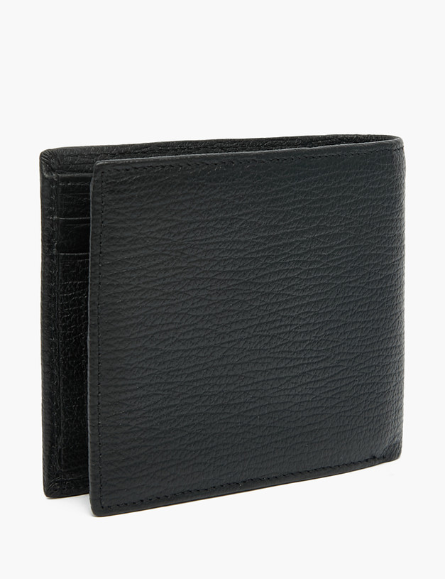 Черный мужской бумажник MASCOTTE 604-3118-102 | ракурс 2