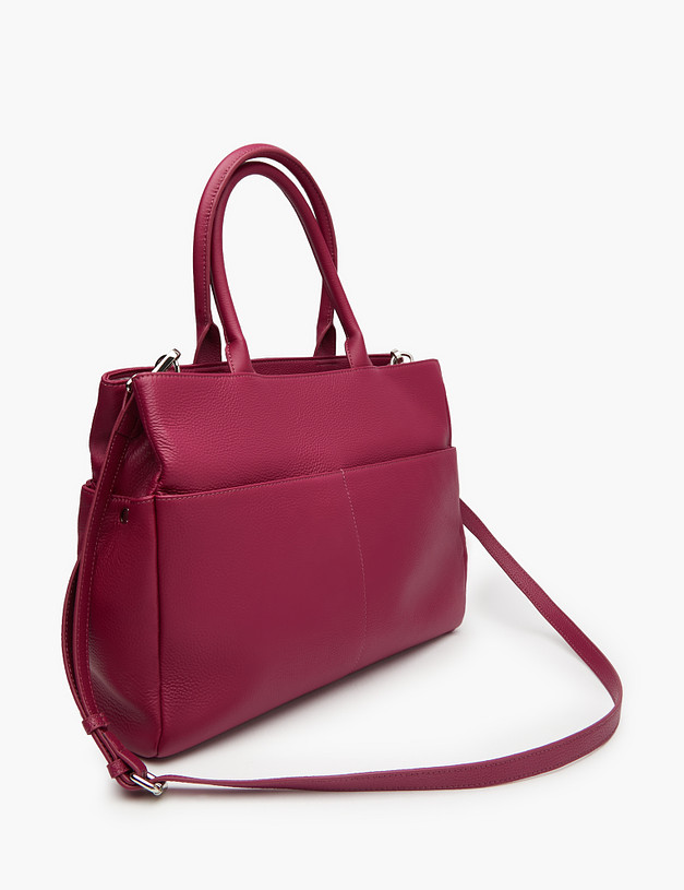 Женская сумка-тоут цвета фуксии MASCOTTE 660-3201-106 | ракурс 3
