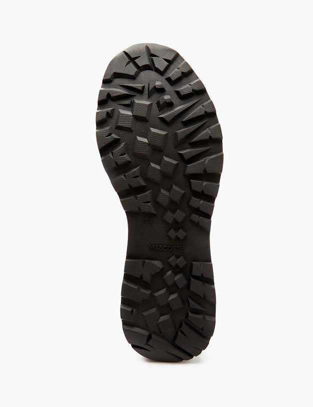 Черные текстильные мужские кроссовки  MASCOTTE 175-4110391-0202 | ракурс 5