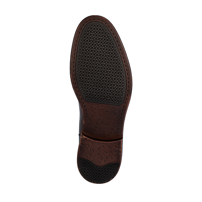 Высокие коричневые кожаные мужские ботинки «Саламандер»