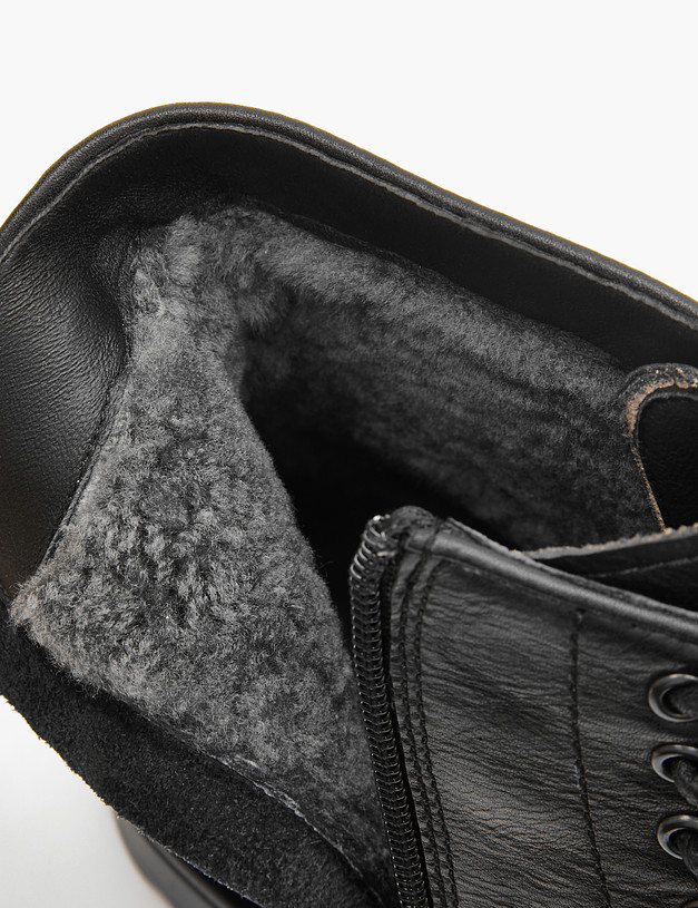 Черные зимние мужские ботинки MASCOTTE 22-321931-0102 | ракурс 6