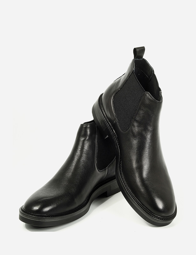 Черные мужские ботинки челси MASCOTTE 22-1212426-3180M | ракурс 7