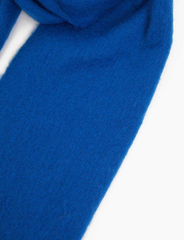 Синий женский шарф MASCOTTE 766-3226-2403 | ракурс 3