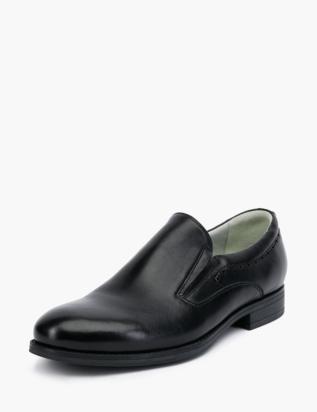 Черные мужские туфли MASCOTTE 128-212511-0502 | ракурс 2