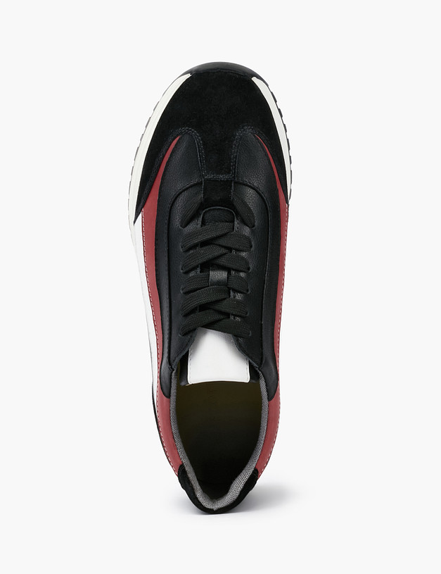 Черные мужские кроссовки MASCOTTE 22-210421-0102 | ракурс 4
