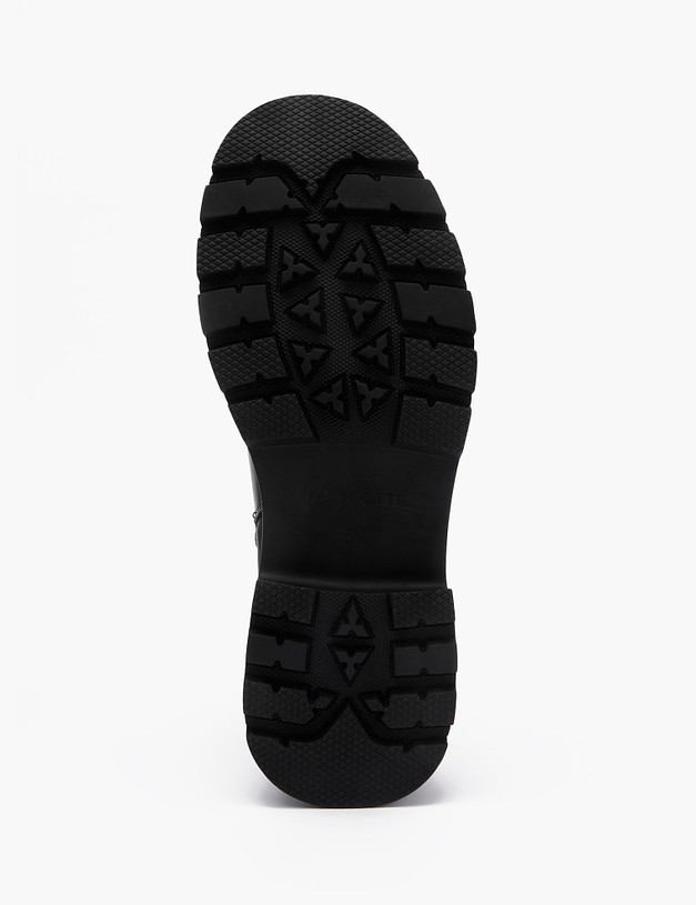 Черные женские ботинки из кожи MASCOTTE 58-226631-0102 | ракурс 5