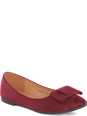 

Балетки женские INSTREET, Бордовый