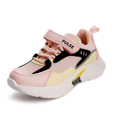 Кроссовки для девочек Pulse 109-31GO-724TT, цвет розовый, размер 27 - фото 1