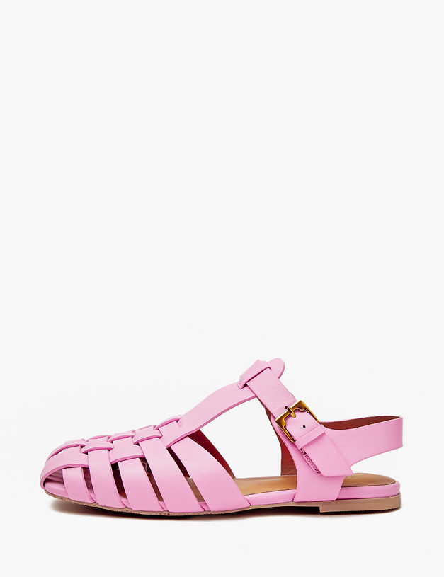 Розовые женские сандалии MASCOTTE 172-4122014-0106 | ракурс 2