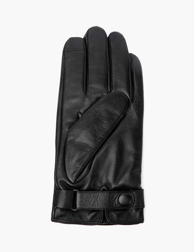 Черные мужские перчатки MASCOTTE 717-2208-102 | ракурс 3