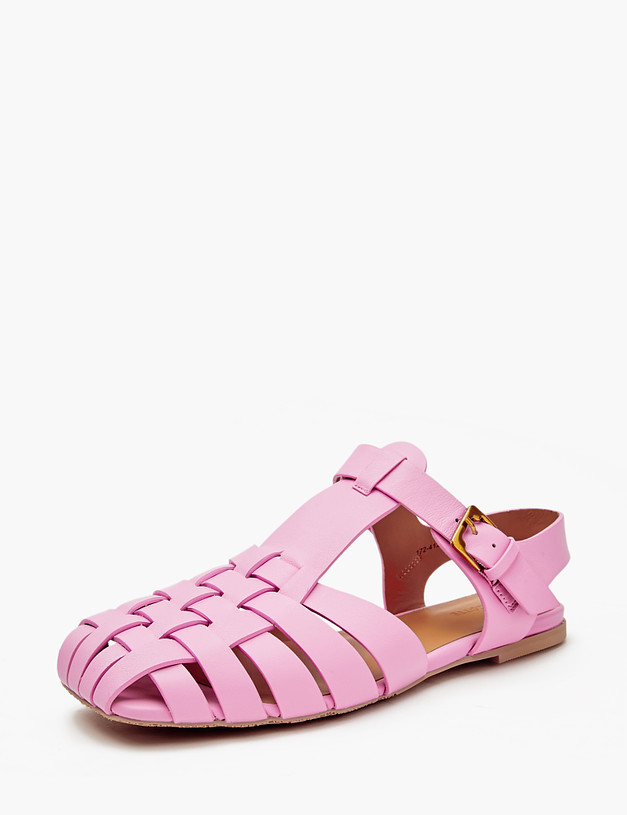 Розовые женские сандалии MASCOTTE 172-4122014-0106 | ракурс 3