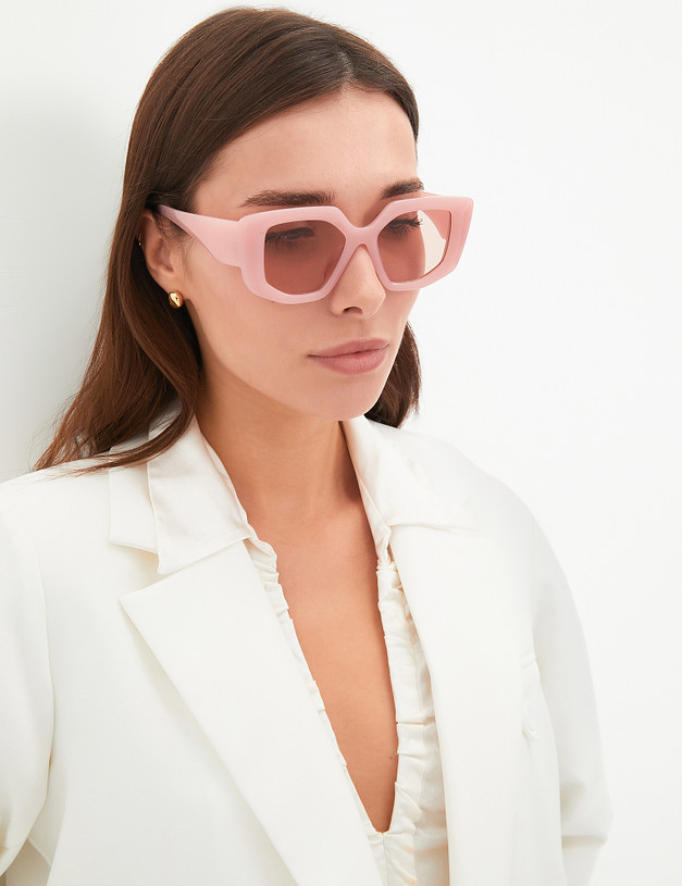 Розовые женские очки MASCOTTE 753-4111-7706 | ракурс 1