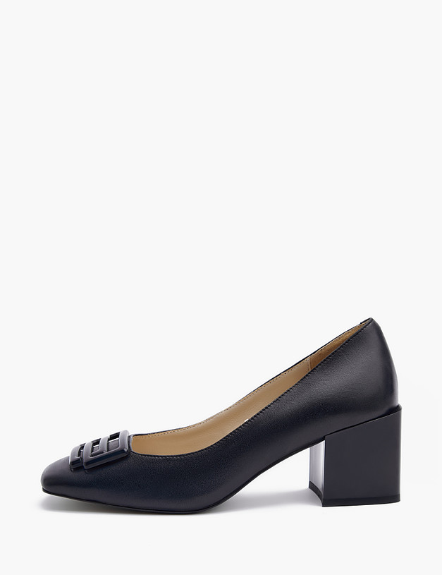 Черные кожаные женские туфли MASCOTTE 126-310511-3501M | ракурс 2