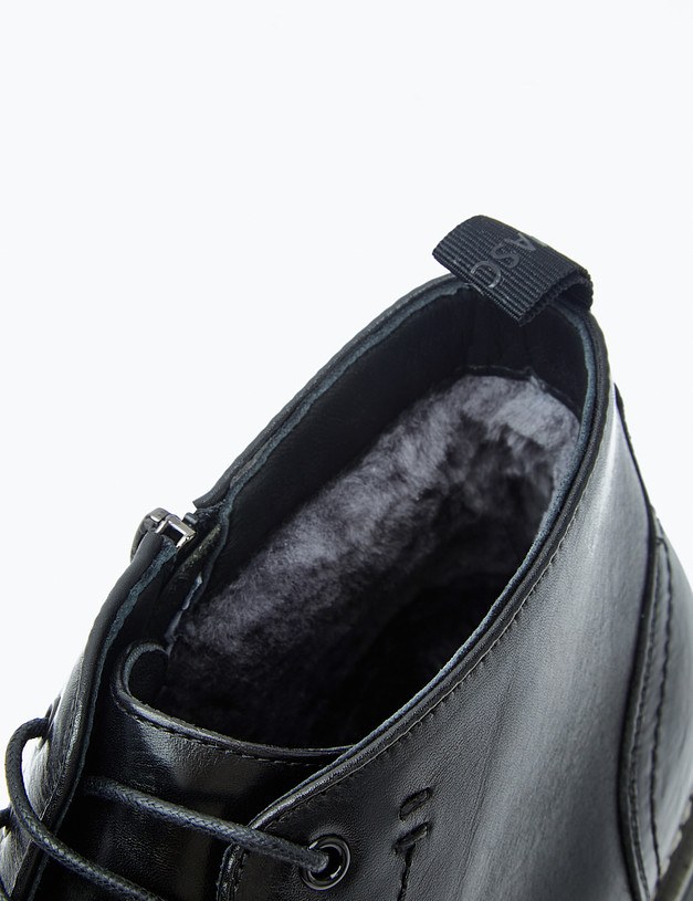 Черные мужские зимние ботинки MASCOTTE 58-3210936-7120M | ракурс 6