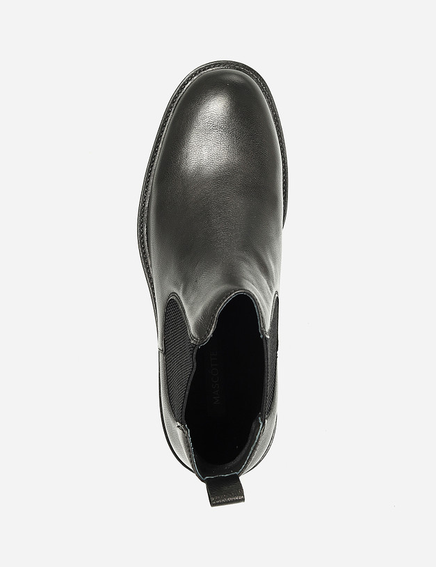 Черные мужские ботинки челси MASCOTTE 22-1212426-3180M | ракурс 6