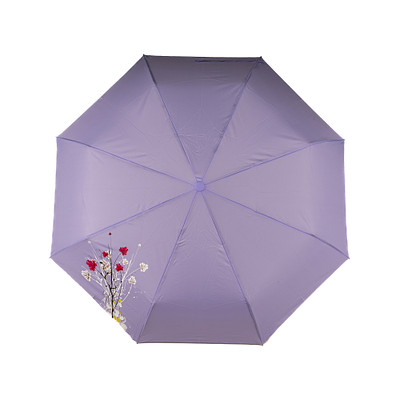 Зонт автоматический женский ZENDEN NA-31UWC-004, цвет сиреневый, размер ONE SIZE