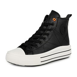 26-61WA-B001ST Ботинки для активного отдыха женские и.кожа-текстиль/текстиль черн, INSTREET