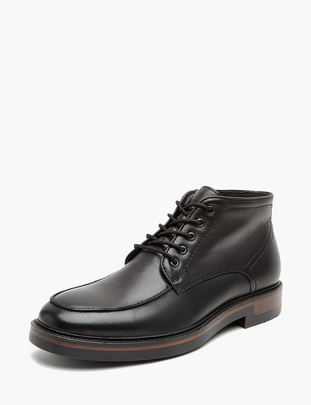 Черные мужские ботинки MASCOTTE 22-3212428-0102 | ракурс 2