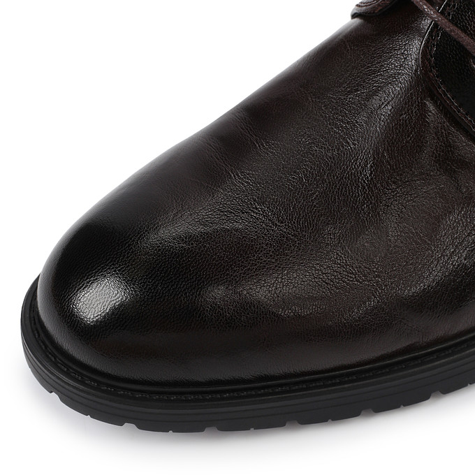 Коричневые кожаные мужские туфли «Томас Мюнц»