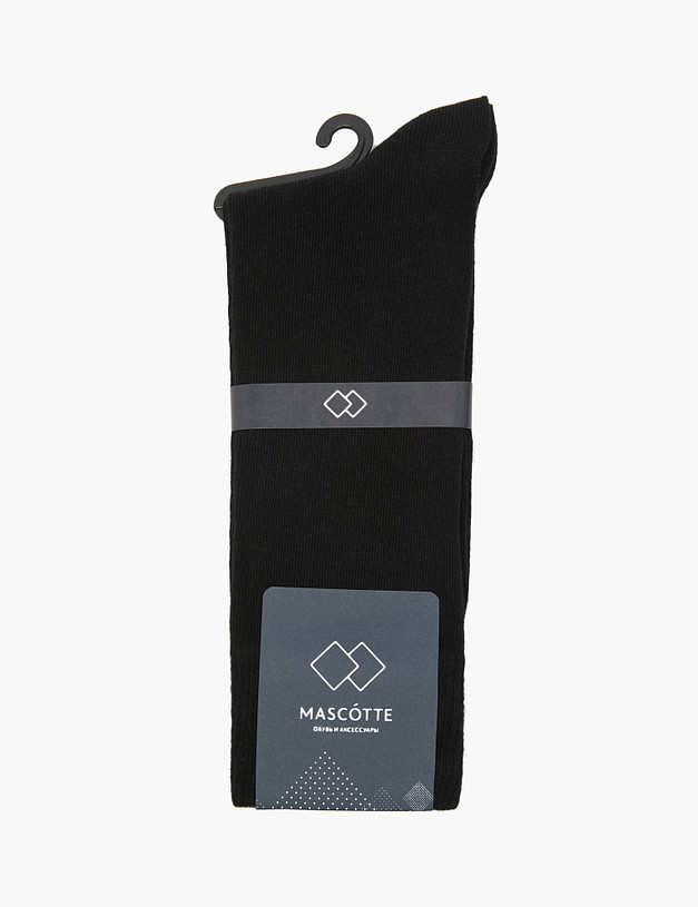 Черные мужские носки MASCOTTE M7394-02 | ракурс 2