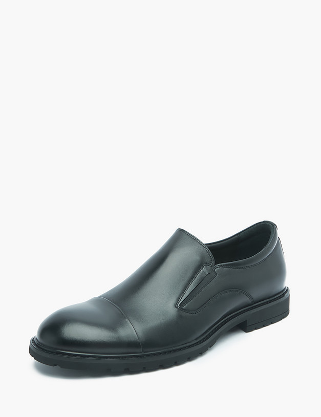 Черные мужские туфли MASCOTTE 128-223816-0102 | ракурс 2