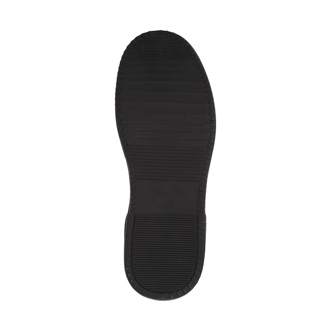 Женские кожаные черные кроссовки "Саламандер"