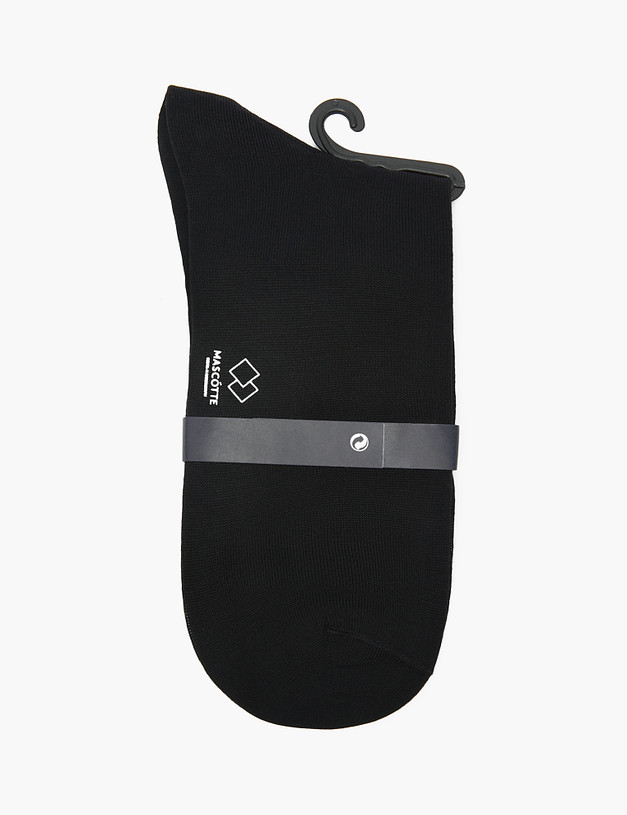 Черные мужские носки MASCOTTE M6434-02 | ракурс 3
