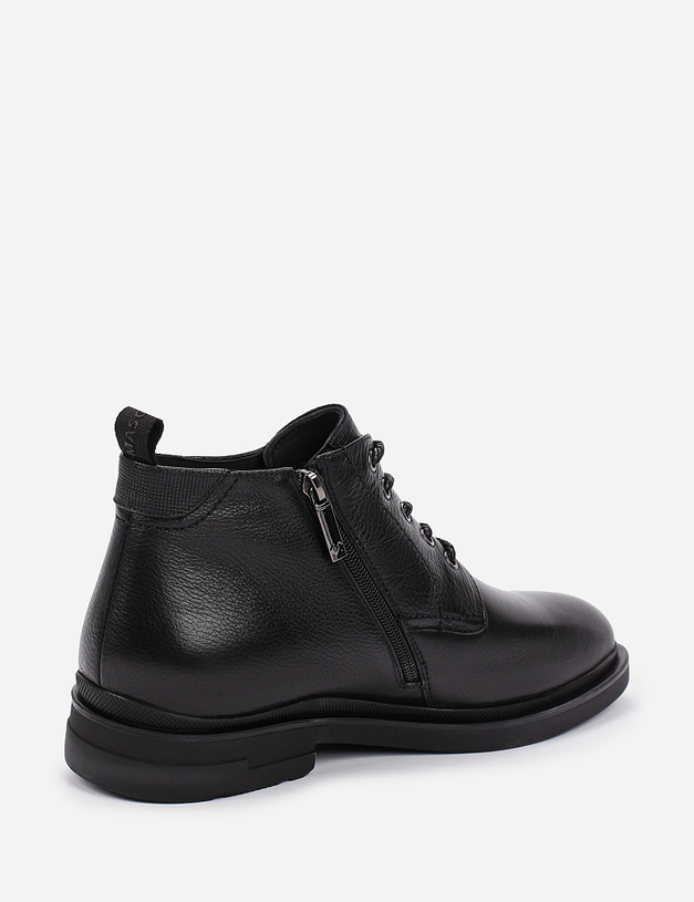 Черные мужские ботинки MASCOTTE 58-124434-0102 | ракурс 3