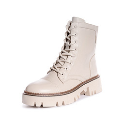 201-32WA-868SR Ботинки женские и.кожа/ворс.ткань беж, INSTREET