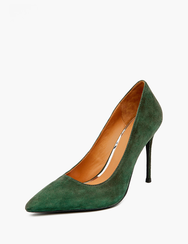 Зеленые женские туфли MASCOTTE 172-3180911-3679M | ракурс 2