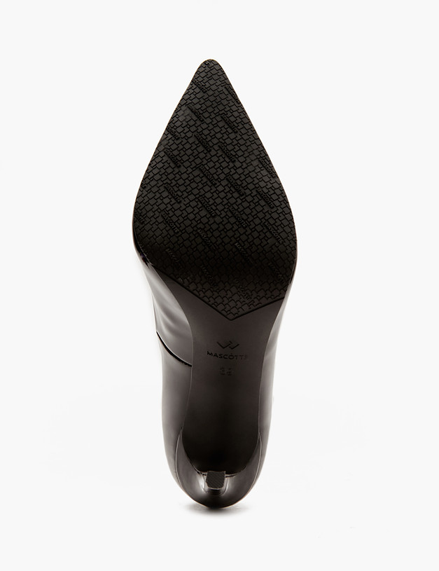 Черные лакированные женские туфли MASCOTTE 100-410911-0702 | ракурс 5