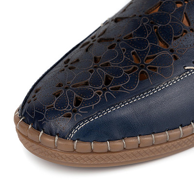 Туфли летние женские Donna Style 505-21WB-001KK, цвет синий, размер 39 - фото 6