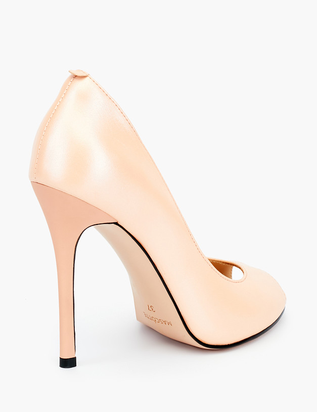 Розовые женские туфли на шпильке MASCOTTE 21-2140516-4598M | ракурс 4