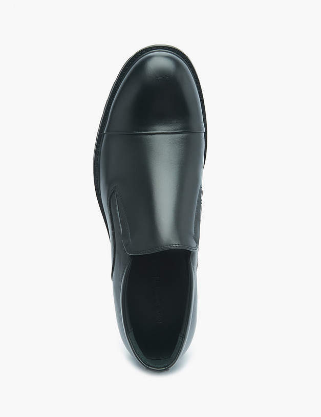 Черные мужские туфли MASCOTTE 128-223816-0102 | ракурс 4
