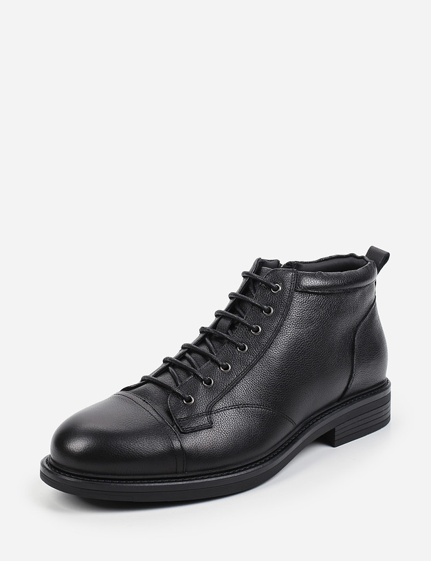 Черные мужские ботинки MASCOTTE 128-122031-0102 | ракурс 2