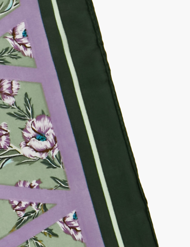 Зеленый женский платок MASCOTTE 766-3104-2404 | ракурс 3