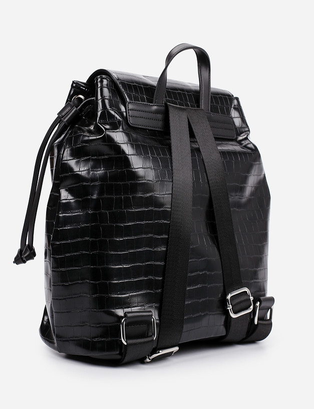 Черный женский рюкзак MASCOTTE 670-1201-602 | ракурс 3