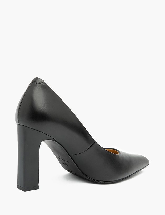 Черные кожаные женские туфли MASCOTTE 172-3202511-7150M | ракурс 3