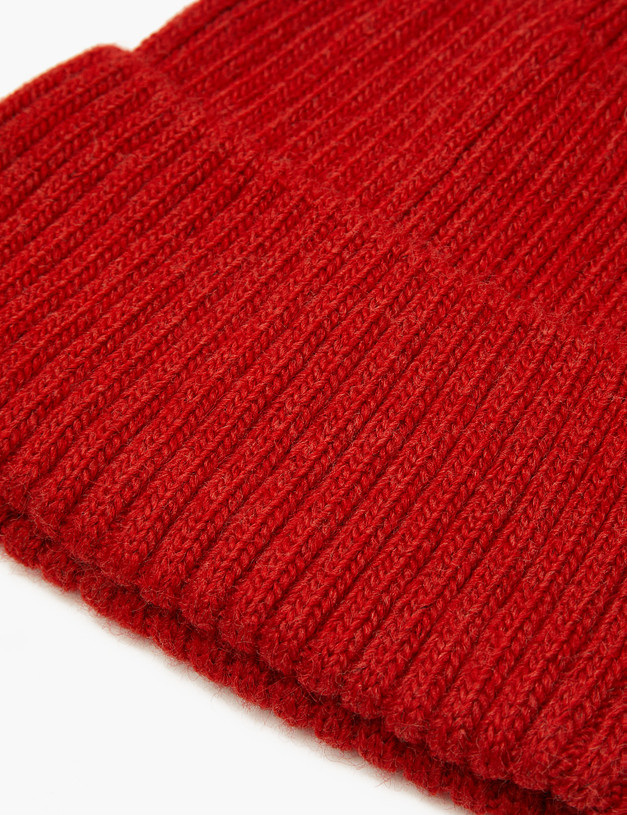 Красная женская шапка MASCOTTE 781-3231-7505 | ракурс 3