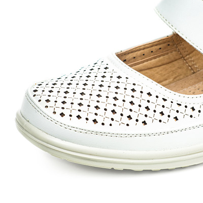 Туфли мэри джейн женские MUNZ Shoes 245-21WB-003SS, цвет белый, размер 36 - фото 6
