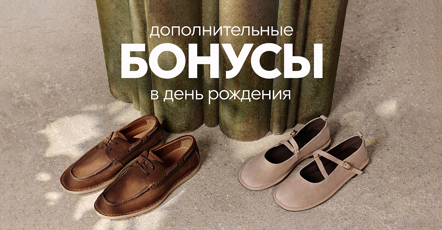 Бонусы в день рождения!