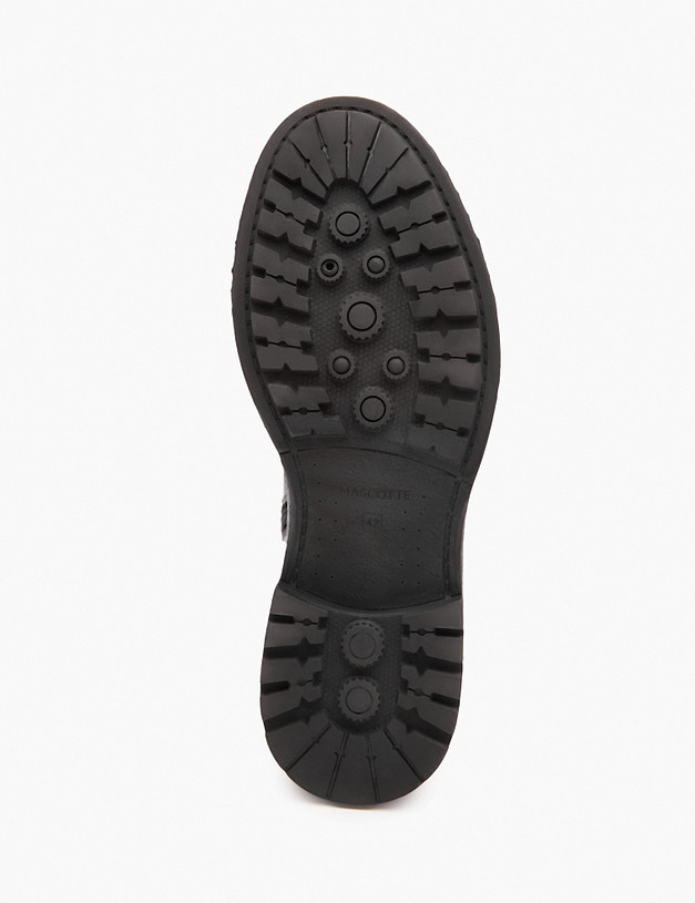 Черные зимние мужские ботинки MASCOTTE 58-322531-0102 | ракурс 5