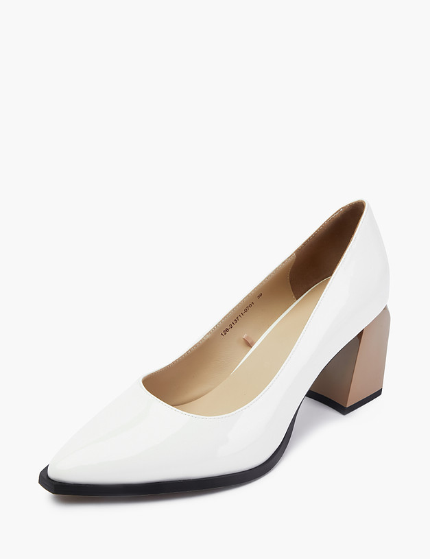 Белые женские туфли MASCOTTE 126-213711-0701 | ракурс 3