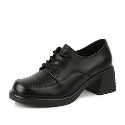 199-42WB-018VT Полуботинки женские кож.спилок/текстиль черн, Zenden