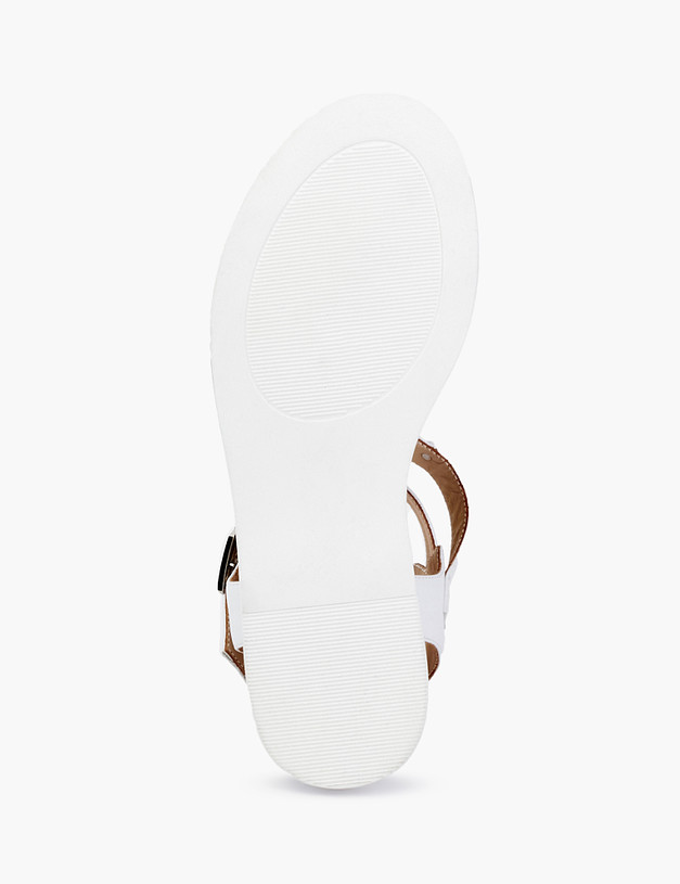 Белые женские сандалии MASCOTTE 25-210211-0601 | ракурс 5