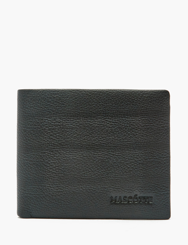 Черный мужской бумажник MASCOTTE 602-0129-603 | ракурс 1